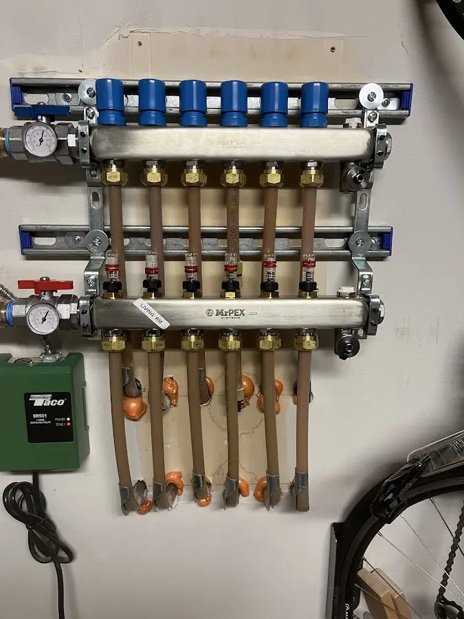 Plumber performing Leak Detection at a residential property in Lamesa